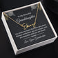 To My Granddaughter You Stole My Heart Signature Name Necklace-Express Your Love Gifts
