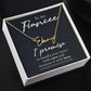 To My Fiancee I Promise Signature Name Necklace-Express Your Love Gifts