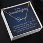 To My Granddaughter Signature Name Necklace-Express Your Love Gifts