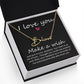 Your Heart is So Full of Love Signature Name Necklace-Express Your Love Gifts