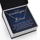 To My Granddaughter Signature Name Necklace-Express Your Love Gifts