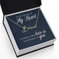 To the Owner of My Heart Signature Name Necklace-Express Your Love Gifts