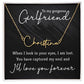 To My Gorgeous Girlfriend Signature Name Necklace-Express Your Love Gifts