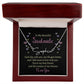 To My Beautiful Soulmate Each Day With You Signature Name Necklace-Express Your Love Gifts