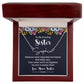 To My Amazing Sister Distance Never Separates Signature Name Necklace-Express Your Love Gifts