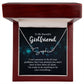 To My Girlfriend I Can't Promise to Fix All Your Problems Signature Name Necklace-Express Your Love Gifts