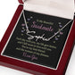To My Beautiful Soulmate Each Day With You Signature Name Necklace-Express Your Love Gifts
