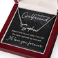 To My Gorgeous Girlfriend Signature Name Necklace-Express Your Love Gifts