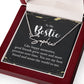 To My Bestie Like Happy Memories Signature Name Necklace-Express Your Love Gifts