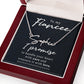 To My Fiancee I Promise Signature Name Necklace-Express Your Love Gifts