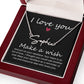 Your Heart is So Full of Love Signature Name Necklace-Express Your Love Gifts