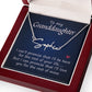 To My Granddaughter Signature Name Necklace-Express Your Love Gifts