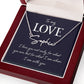 I Love Being With You Signature Name Necklace-Express Your Love Gifts