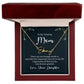 To My Amazing Mom There are Not Enough Words Signature Name Necklace-Express Your Love Gifts