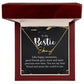 To My Bestie Like Happy Memories Signature Name Necklace-Express Your Love Gifts
