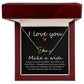 Your Heart is So Full of Love Signature Name Necklace-Express Your Love Gifts