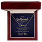 To My Girlfriend You Are My Best Friend Signature Name Necklace-Express Your Love Gifts