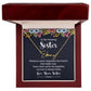 To My Amazing Sister Distance Never Separates Signature Name Necklace-Express Your Love Gifts