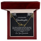 To My Granddaughter You Stole My Heart Signature Name Necklace-Express Your Love Gifts
