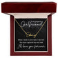 To My Gorgeous Girlfriend Signature Name Necklace-Express Your Love Gifts