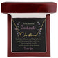 To My Beautiful Soulmate Each Day With You Signature Name Necklace-Express Your Love Gifts