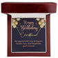 Happy Birthday Happiness Each Minute Signature Name Necklace-Express Your Love Gifts