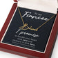 To My Fiancee I Promise Signature Name Necklace-Express Your Love Gifts