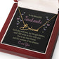 To My Beautiful Soulmate Each Day With You Signature Name Necklace-Express Your Love Gifts