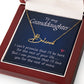 To My Granddaughter Signature Name Necklace-Express Your Love Gifts