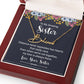 To My Amazing Sister Distance Never Separates Signature Name Necklace-Express Your Love Gifts