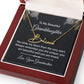 To My Granddaughter You Stole My Heart Signature Name Necklace-Express Your Love Gifts