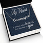 To the Owner of My Heart Name Necklace With Heart-Express Your Love Gifts