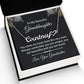 To My Granddaughter You Stole My Heart Name Necklace With Heart-Express Your Love Gifts