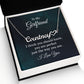 To My Girlfriend I Think You Should Know Name Necklace With Heart-Express Your Love Gifts