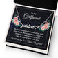 To My Girlfriend My Favorite Place Name Necklace With Heart-Express Your Love Gifts
