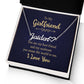 To My Girlfriend You Are My Best Friend Name Necklace With Heart-Express Your Love Gifts