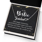 To My Bestie Like Happy Memories Name Necklace With Heart-Express Your Love Gifts
