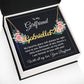 To My Girlfriend My Favorite Place Name Necklace With Heart-Express Your Love Gifts
