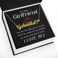 To My Girlfriend You Are The Name Necklace With Heart-Express Your Love Gifts