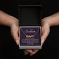 To My Soulmate From Our First Meeting Name Necklace With Heart-Express Your Love Gifts