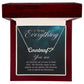 To My Everything Name Necklace With Heart-Express Your Love Gifts