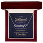 To My Girlfriend You Are My Best Friend Name Necklace With Heart-Express Your Love Gifts