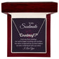 To My Soulmate From Our First Meeting Name Necklace With Heart-Express Your Love Gifts