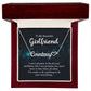 To My Girlfriend I Can't Promise to Fix All Your Problems Name Necklace With Heart-Express Your Love Gifts