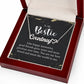 To My Bestie Like Happy Memories Name Necklace With Heart-Express Your Love Gifts