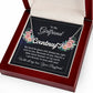 To My Girlfriend My Favorite Place Name Necklace With Heart-Express Your Love Gifts