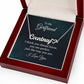 To My Girlfriend I Think You Should Know Name Necklace With Heart-Express Your Love Gifts