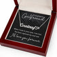To My Gorgeous Girlfriend Name Necklace With Heart-Express Your Love Gifts