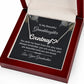 To My Granddaughter You Stole My Heart Name Necklace With Heart-Express Your Love Gifts