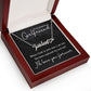 To My Gorgeous Girlfriend Name Necklace With Heart-Express Your Love Gifts